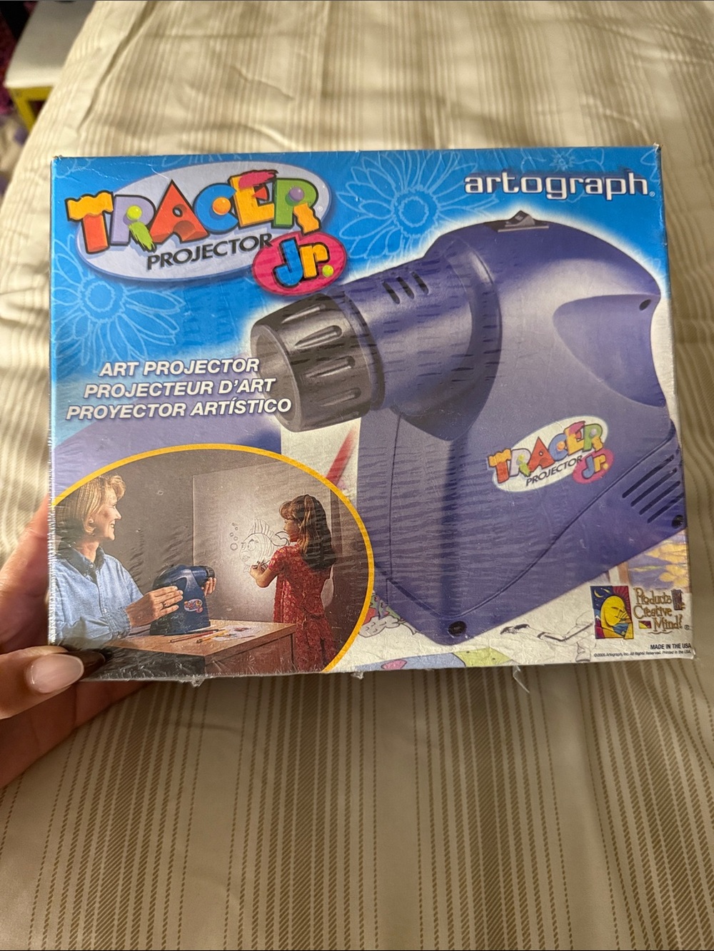 Artograph Tracer Jr. Kids Art Projector - Blue